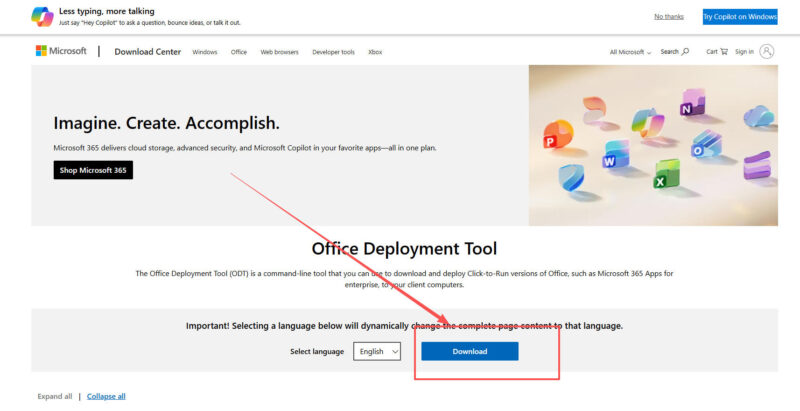 office全家桶微软官方今日亲测安装记录-泉雨博客